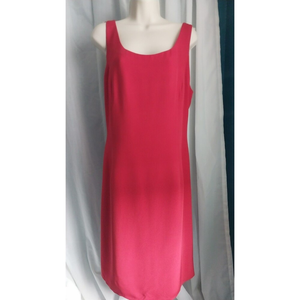 Liz Claiborne Sleeveless Sz 16 Wedding Cocktail Event Silk Dress